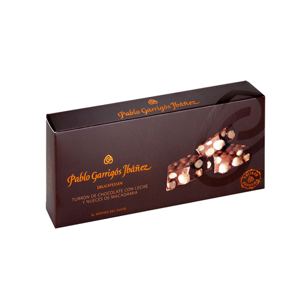 Chocolate con Leche y Nueces de Macadamia