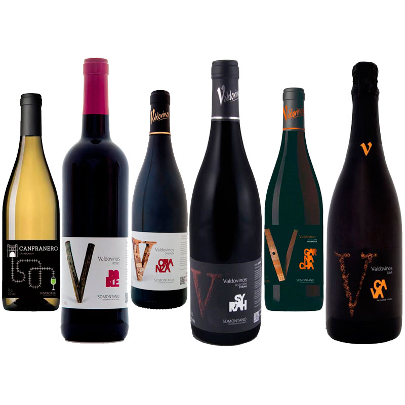 Selección Vinos Bodega Valdovinos D. O. Somontano