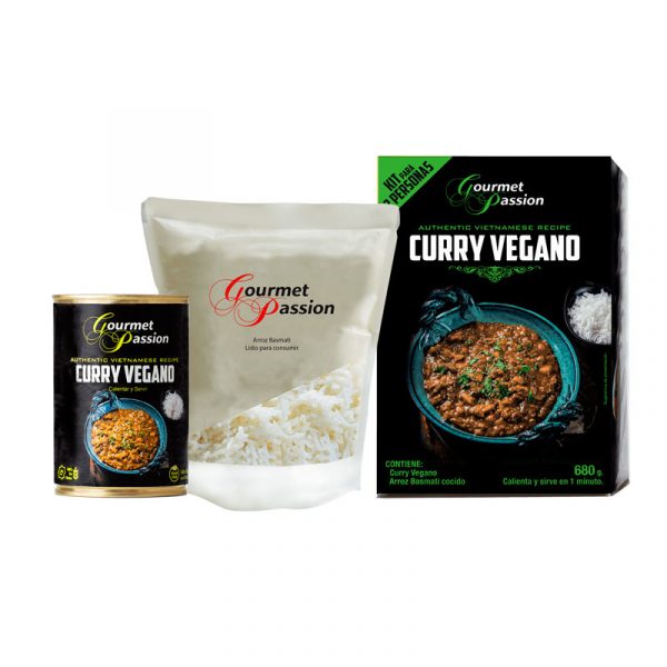 Curry vegano kit gourmet passion