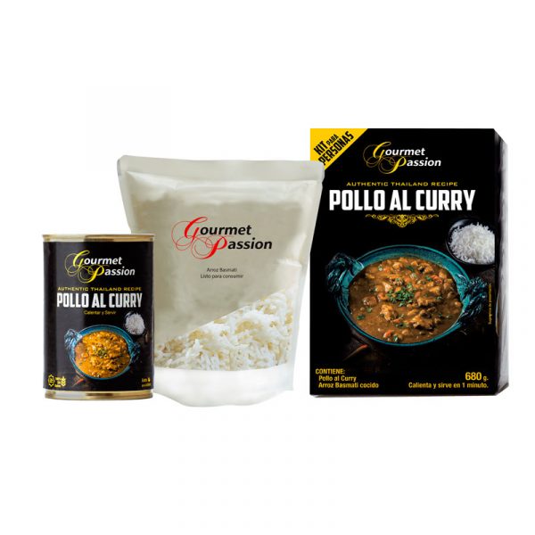 Pollo al curry kit gourmet passion